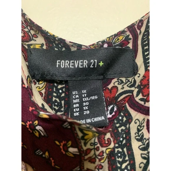 Forever 21 β Boho Jumpsuit - Picture 4 of 7